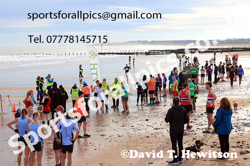 The 2024 Blyth Beach Run, Northumberland.   Photo: David T. Hewitson/Sports for All Pics